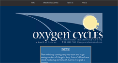 Desktop Screenshot of oxygencycles.com